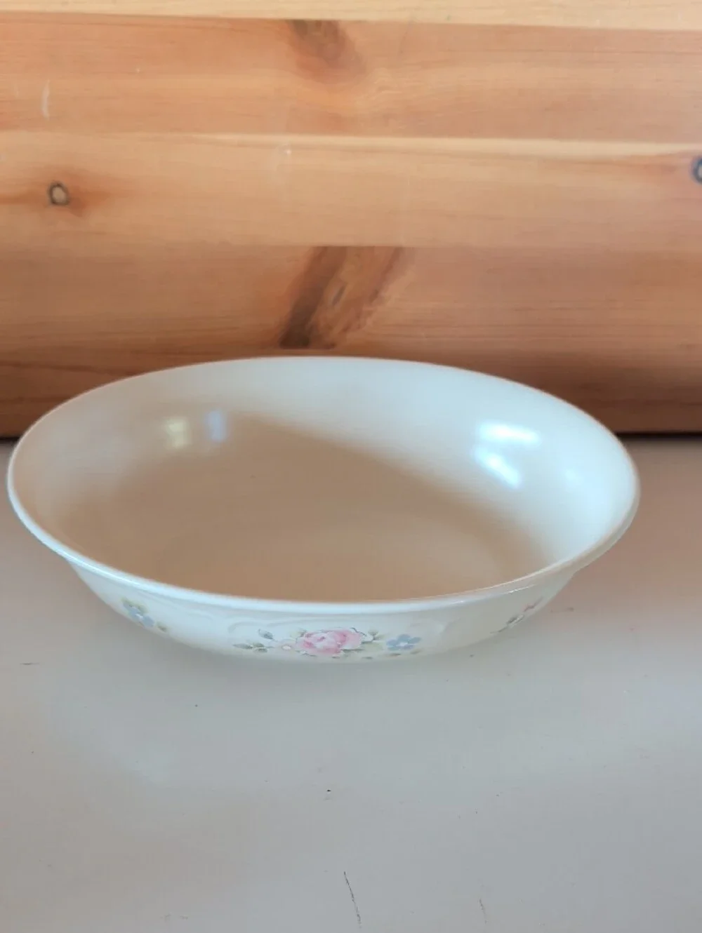 Pflaltzgraff Tea Rose, Oval Serving Bowl. USA 🌟🌟🌟